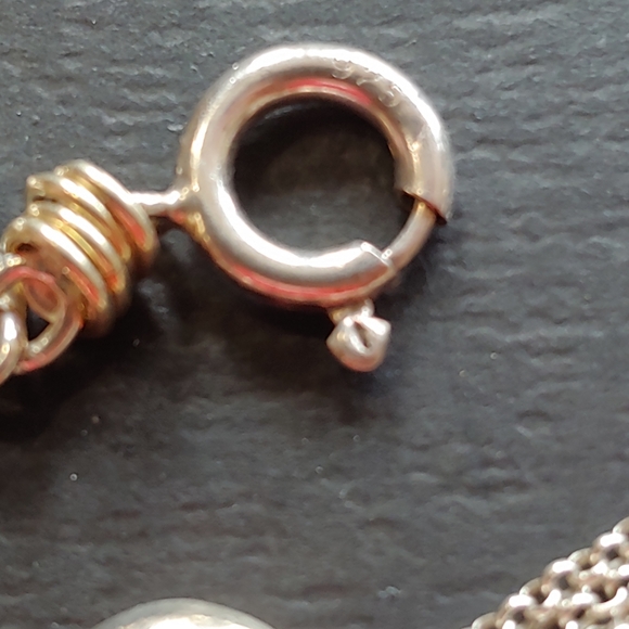 Sterling Silver Heart Bracelet - Picture 4 of 4